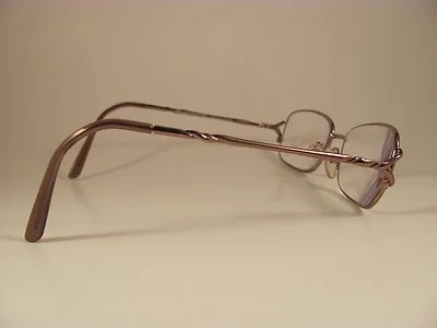 Kirkland Signature Nampa Brown Rectangular Metal Full-Rim RX Eyeglass Frames 4