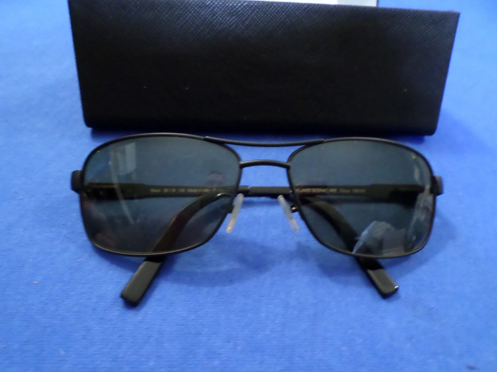 Kirkland Signature SHIRAZ Eyeglass Frames Only Black 596187 58/16-140