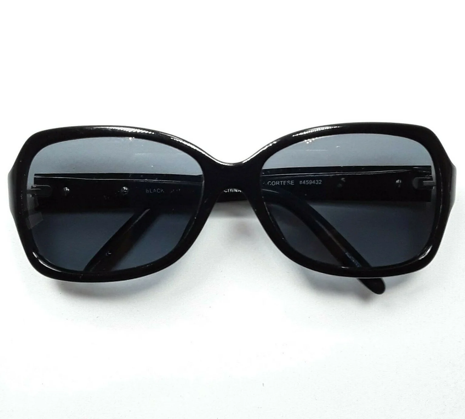 Kirkland Signature Womens Black Crystal Accent Eyeglass FRAMES - Cortese 459432 3