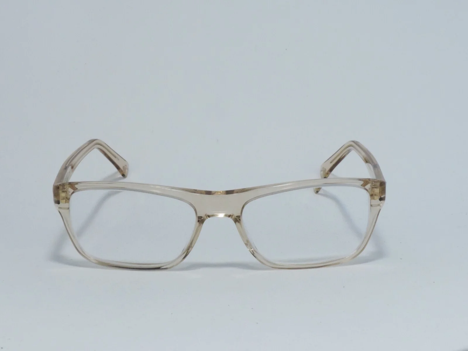 KITS BOTHROPS CHUNKY ACETATE EYEGLASS FRAMES YELLOW TRANSPARENT 56-19-145 NEW *