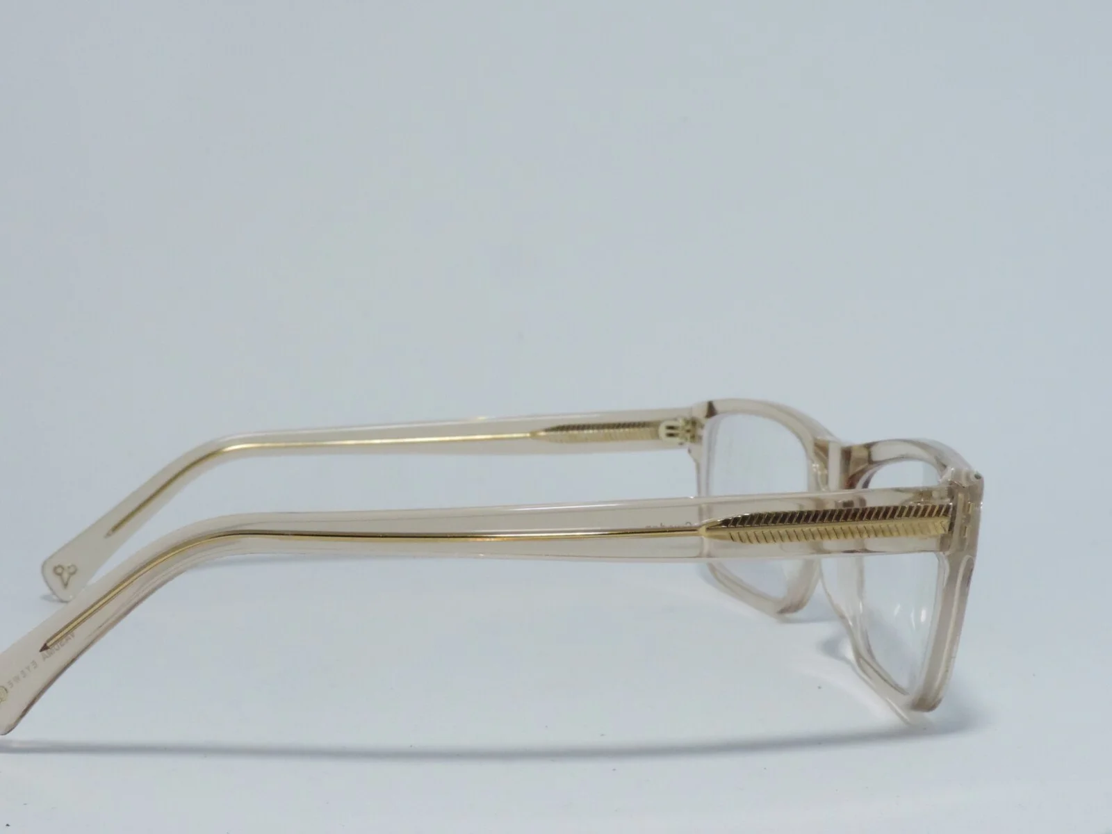 KITS BOTHROPS CHUNKY ACETATE EYEGLASS FRAMES YELLOW TRANSPARENT 56-19-145 NEW * 4