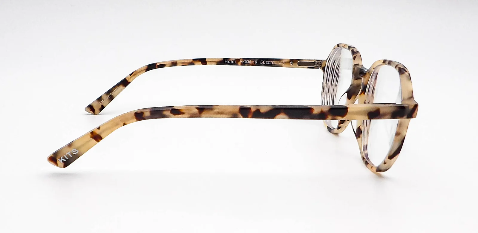 Kits X Vasuma Holm White Tortoise Eyeglasses Frames Vk036-16 50-20-143 2