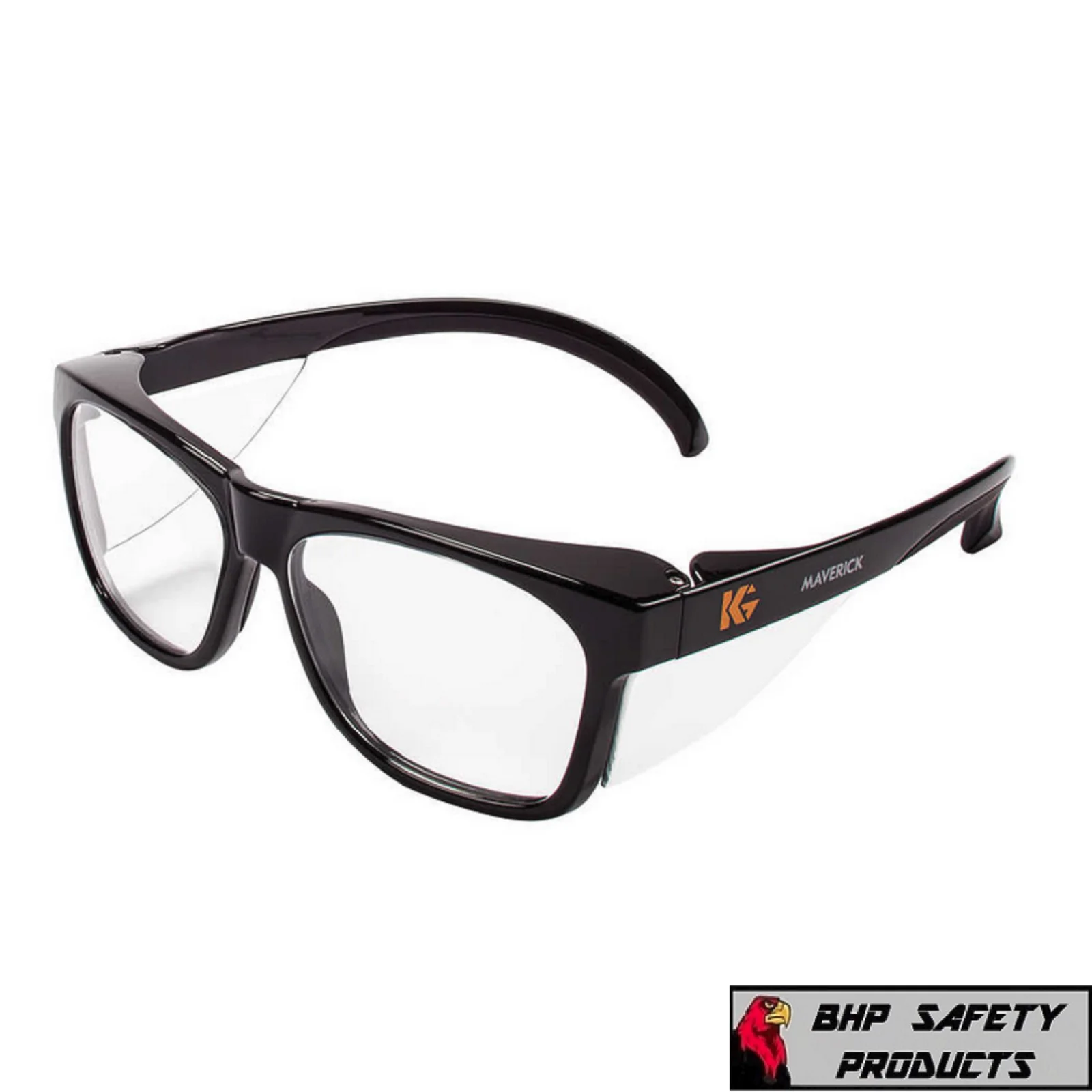KLEENGUARD MAVERICK ANTI-FOG SAFETY GLASSES w/ INTEGRATED SIDE SHIELDS (1 PAIR) 2