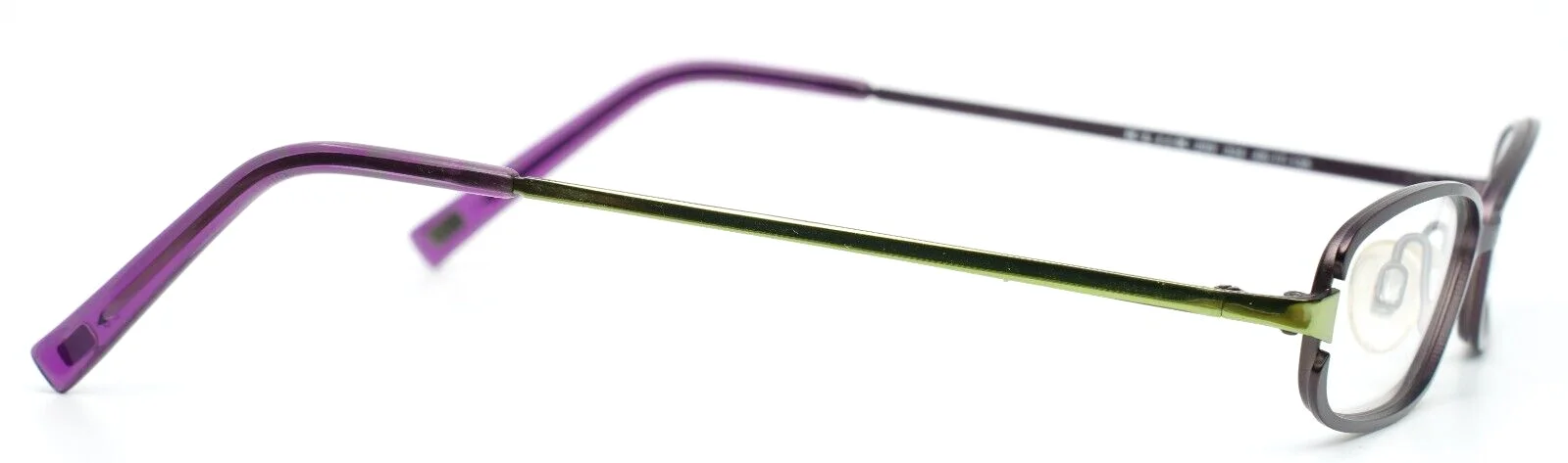 KLIIK 299 334 Purple Green Womens Oval Full Rim Eyeglasses Frames 49-17-135 B:23 4