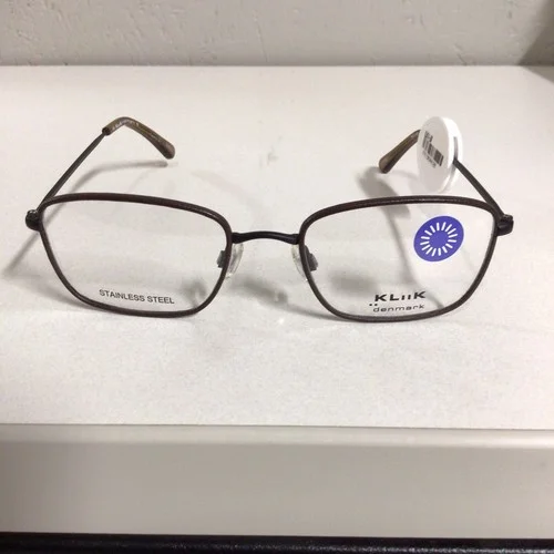 Kliik Denmark Eyeglass Frames Brown/Black K-630 49-18-140 2