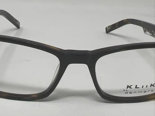 KLIIK denmark K-540 733 49/16 140 Brown Eyeglass Frames CC8 3