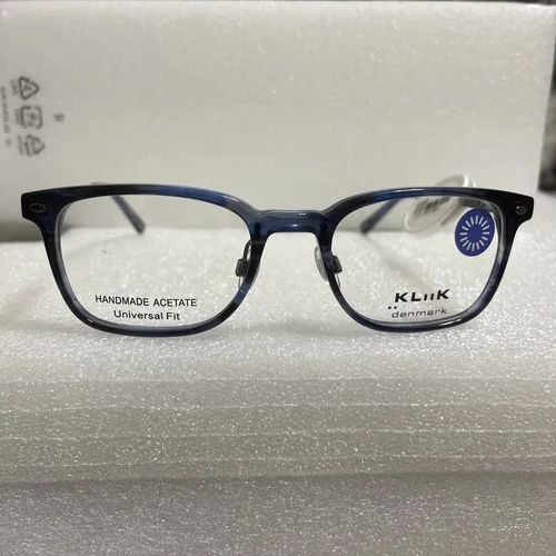 KLiiK Denmark K 679 49-19-140 Navy Blue Universal Fit Eyeglasses Frame