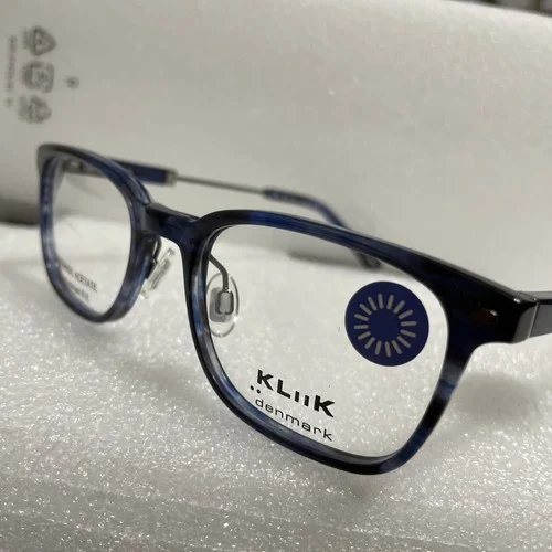KLiiK Denmark K 679 49-19-140 Navy Blue Universal Fit Eyeglasses Frame 3