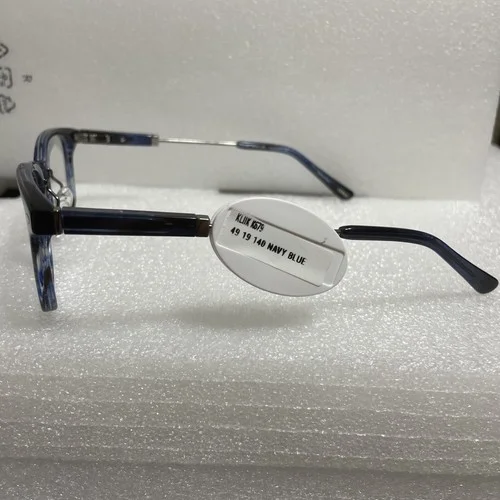 KLiiK Denmark K 679 49-19-140 Navy Blue Universal Fit Eyeglasses Frame 4