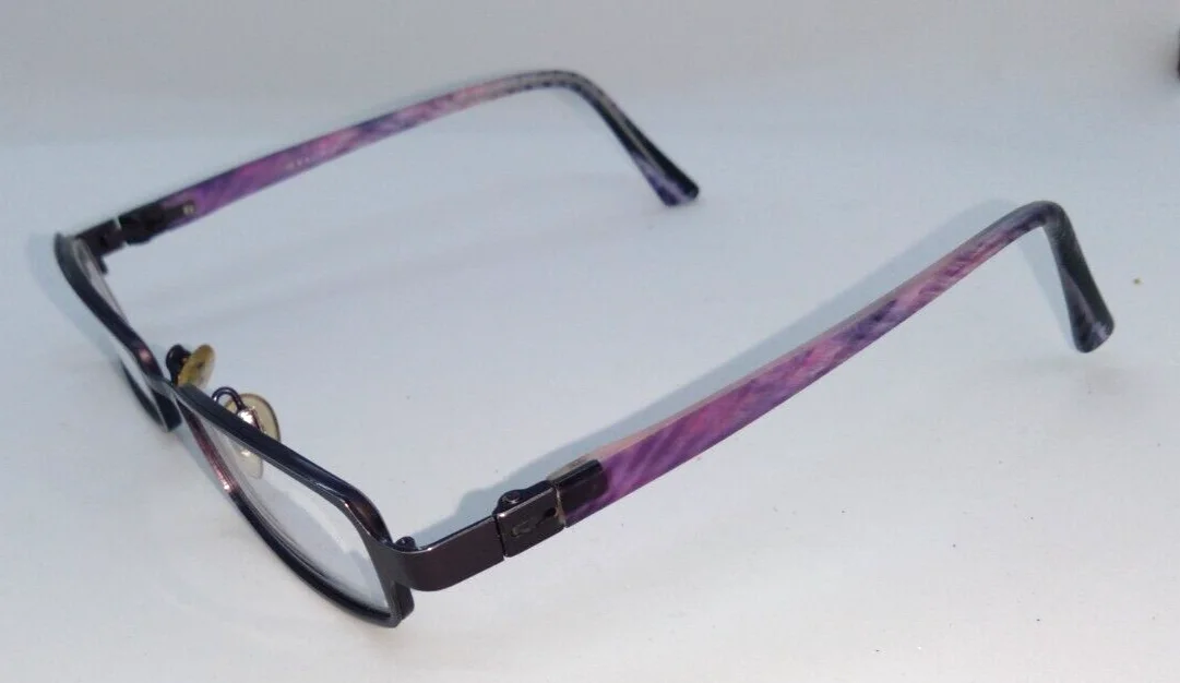 KLiiK Eyeglass Sunglass Frames Purple 48-18-135 Full Rim 4