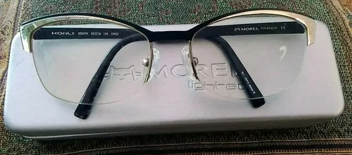 Koali Morel 20007K Gold DN02 Semi Rim Eyeglasses Frame 55-18-135