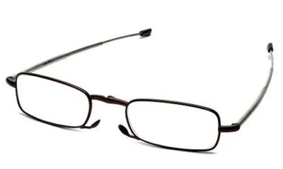 Kodak Lens Compact Folding Reader&Case Patented telescoping temples&Spring Hinge