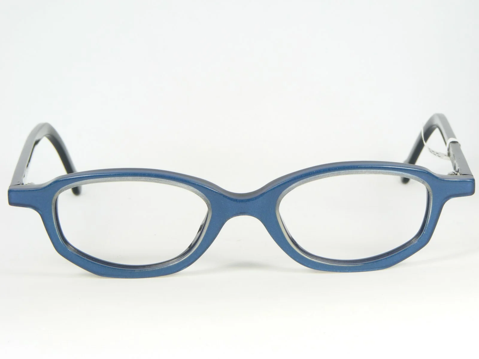 L.a. Eyeworks GOLLY 272 CLEAR /BLUE /BLACK EYEGLASSES LAE Los Angeles 45 (NOTES) 2