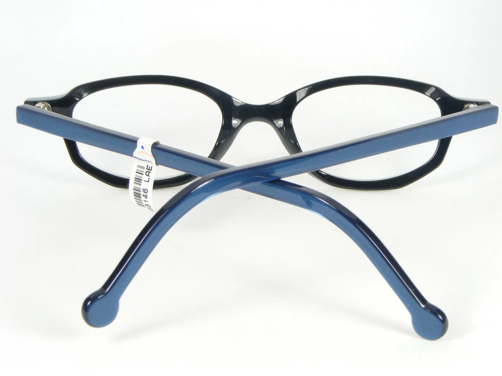 L.a. Eyeworks GOLLY 272 CLEAR /BLUE /BLACK EYEGLASSES LAE Los Angeles 45 (NOTES) 3