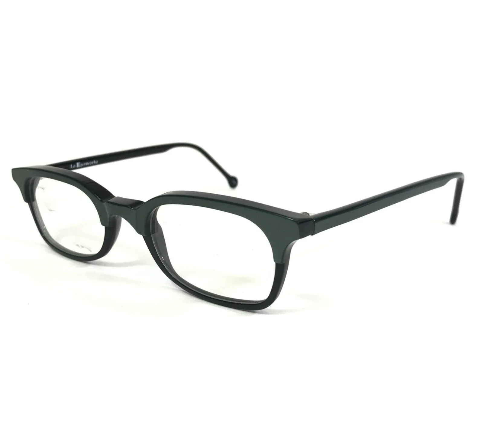 L.a. Eyeworks HUEY 343 GREEN /BLACK EYEGLASSES GLASSES LAE Los Angeles 47-16-145