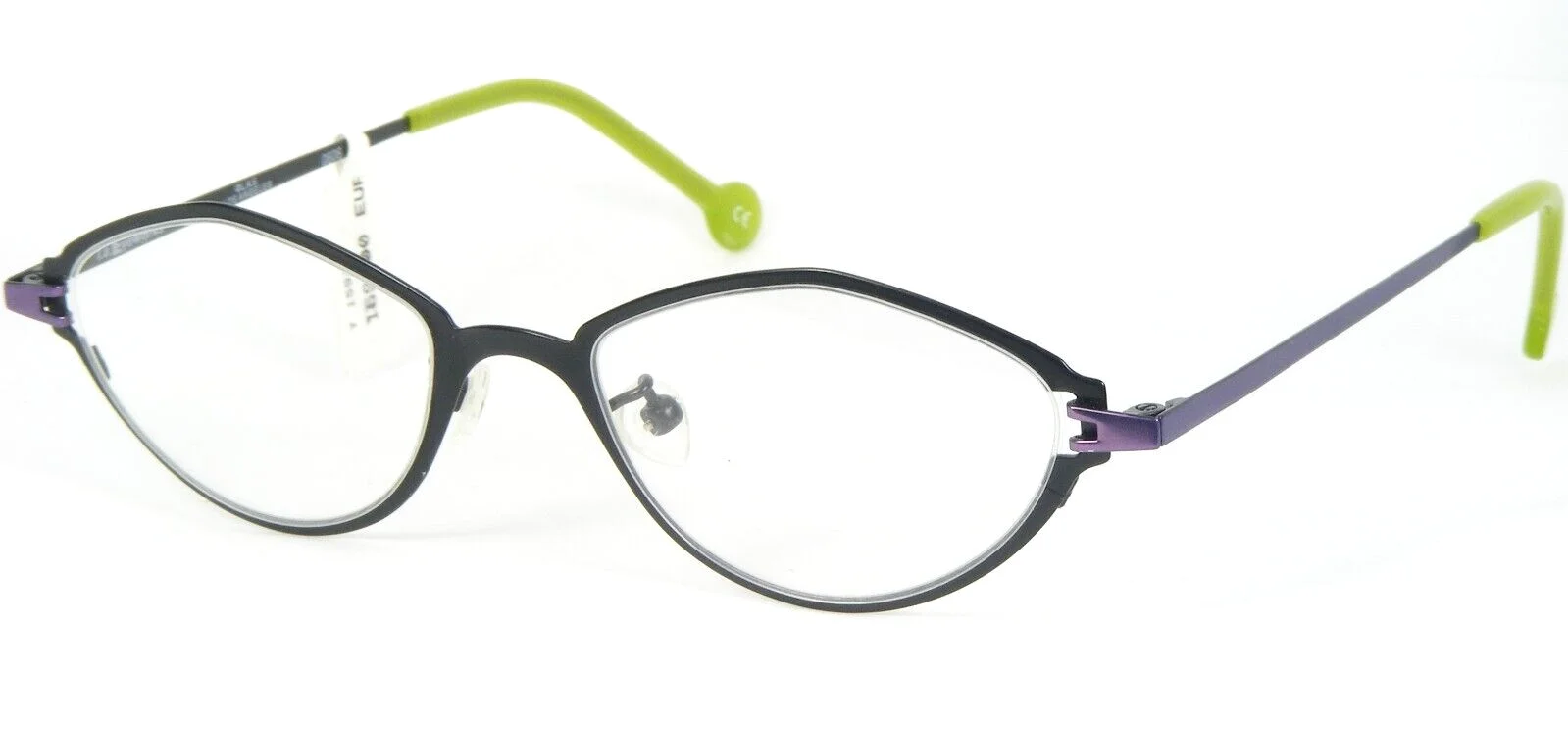 L.a. Eyeworks ONE PAIR TIPPITINA 896 BLACK PURPLE EYEGLASSES Los Angeles (NOTES)