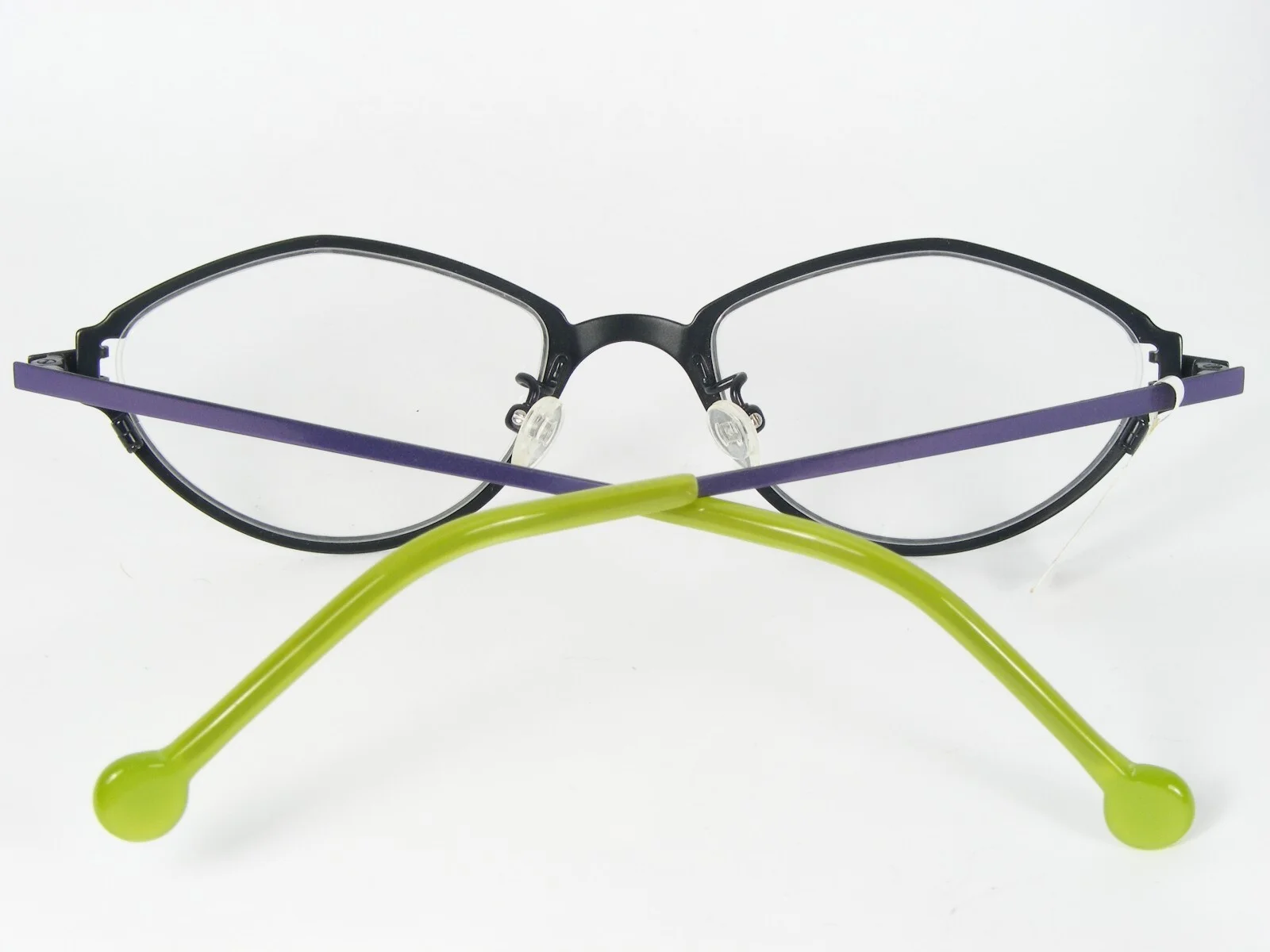 L.a. Eyeworks ONE PAIR TIPPITINA 896 BLACK PURPLE EYEGLASSES Los Angeles (NOTES) 3