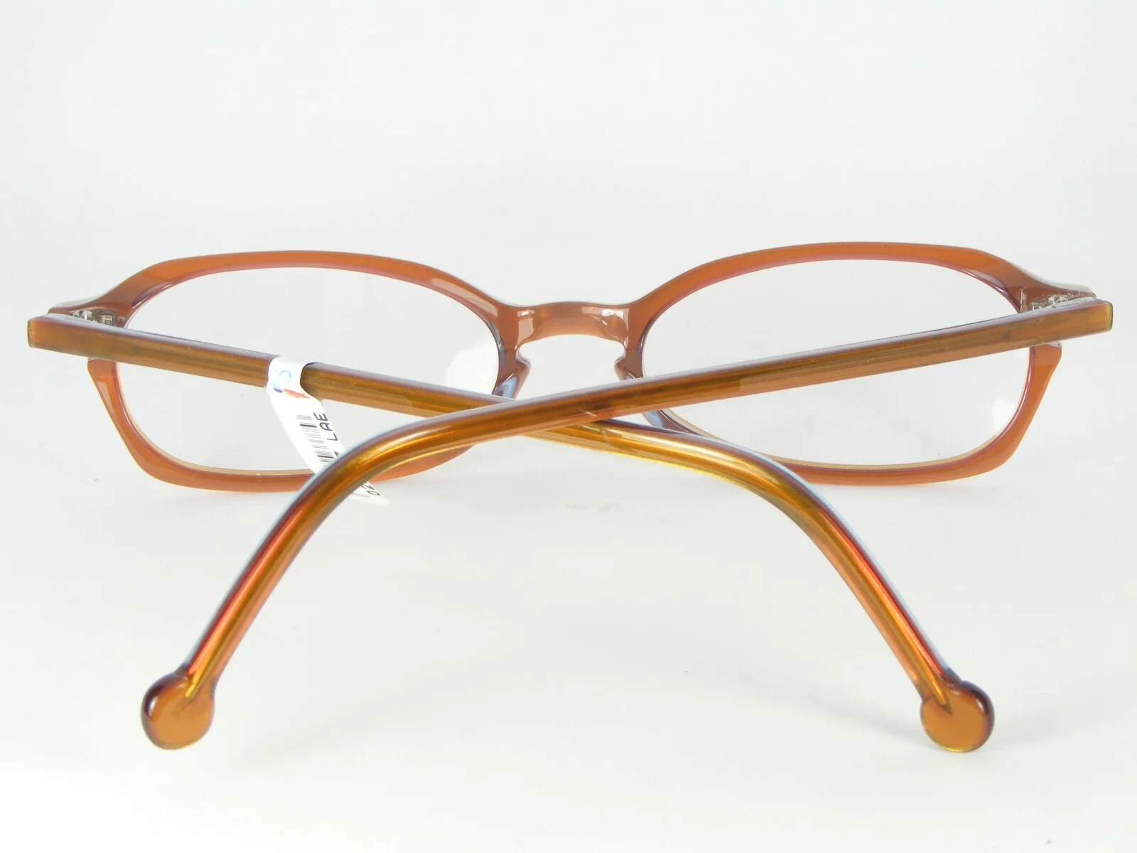 L.a. Eyeworks PESKY 707 HONEY BROWN /BLUE EYEGLASSES LAE Los Angeles 50-14-142mm 3