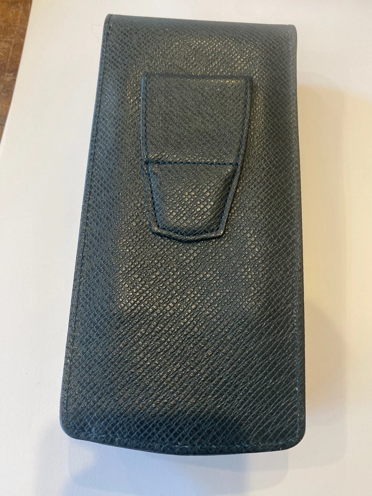 L VUITTON TAIGA EYEGLASS CASE original vintage Louis Vuitton Taiga case 2