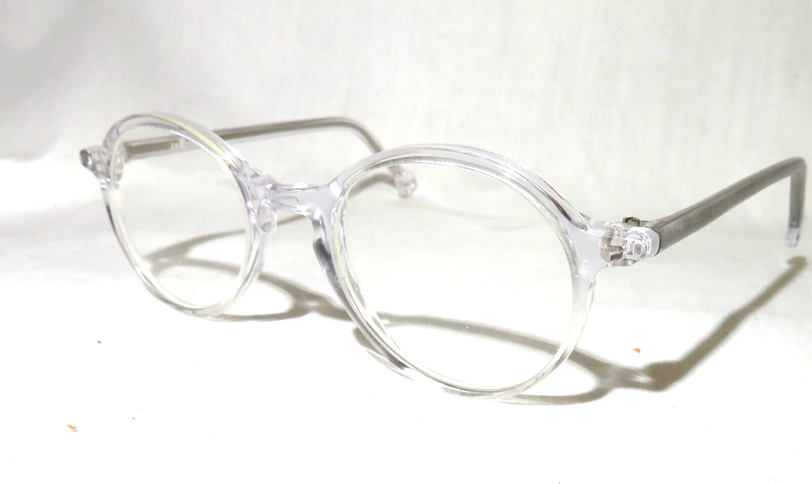 LA EYEWORKS Bebo NEW - New Old Stock 1989 Clear 100 Eyeglass Frames, France