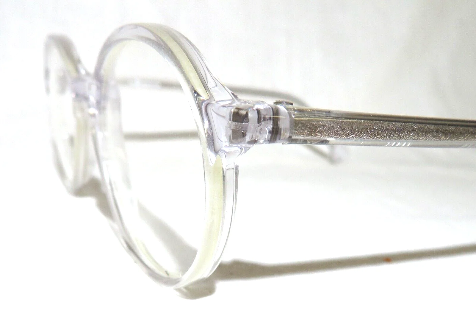 LA EYEWORKS Bebo NEW - New Old Stock 1989 Clear 100 Eyeglass Frames, France 3