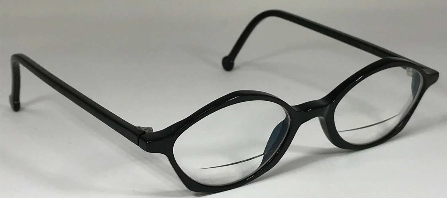 LA EYEWORKS “OCTO 101” Italy Black Polished Onyx Eyeglasses Frame 3