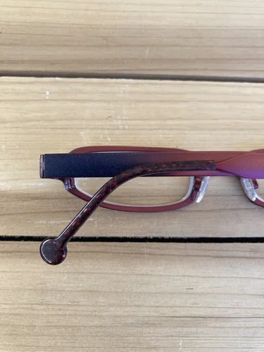 La Eyeworks Titanium One Pair Banou 539 Maroon Los Angeles. 3