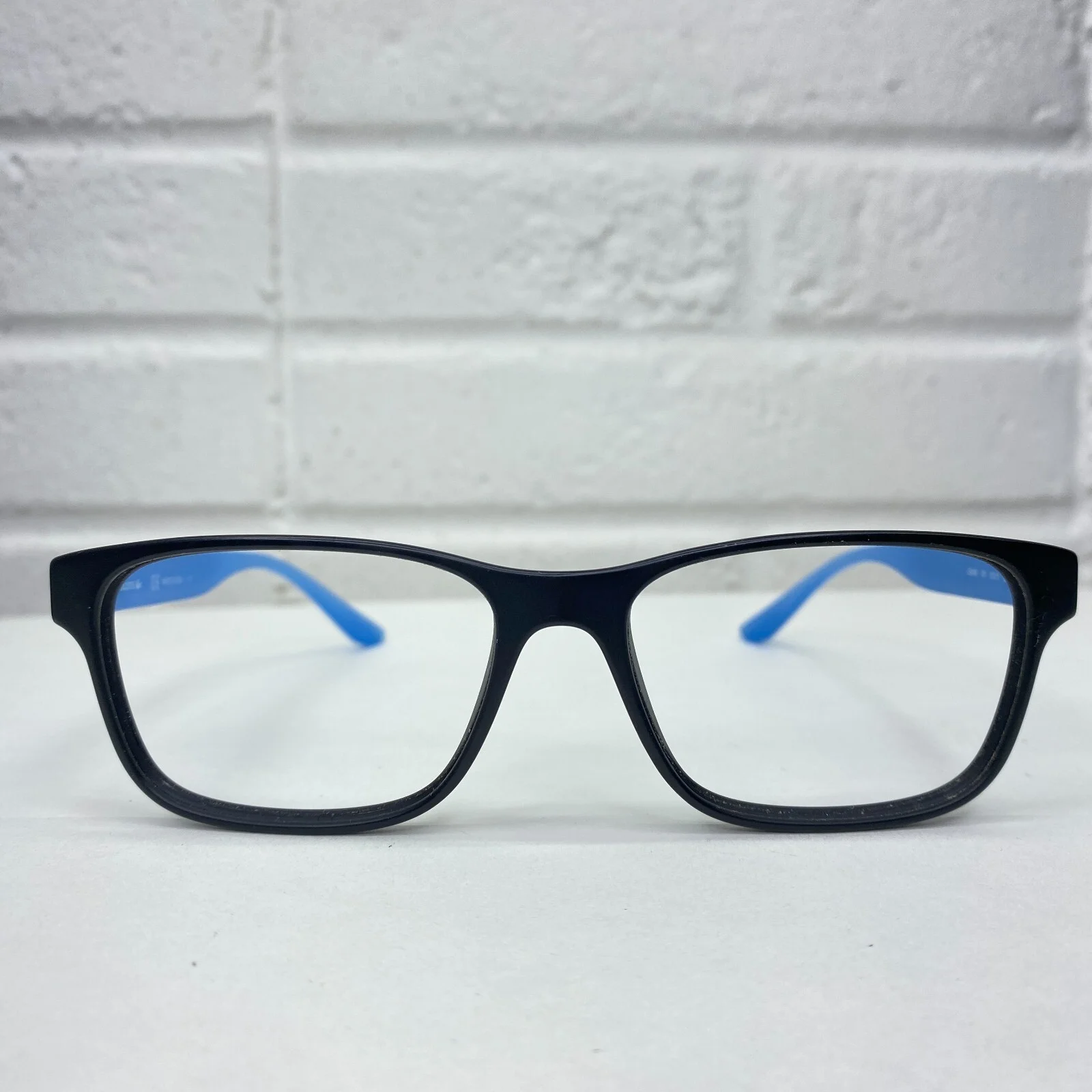 Lacoste Eyeglasses Frames Black Blue Womens Square L3804B 001 51-15-135 20331