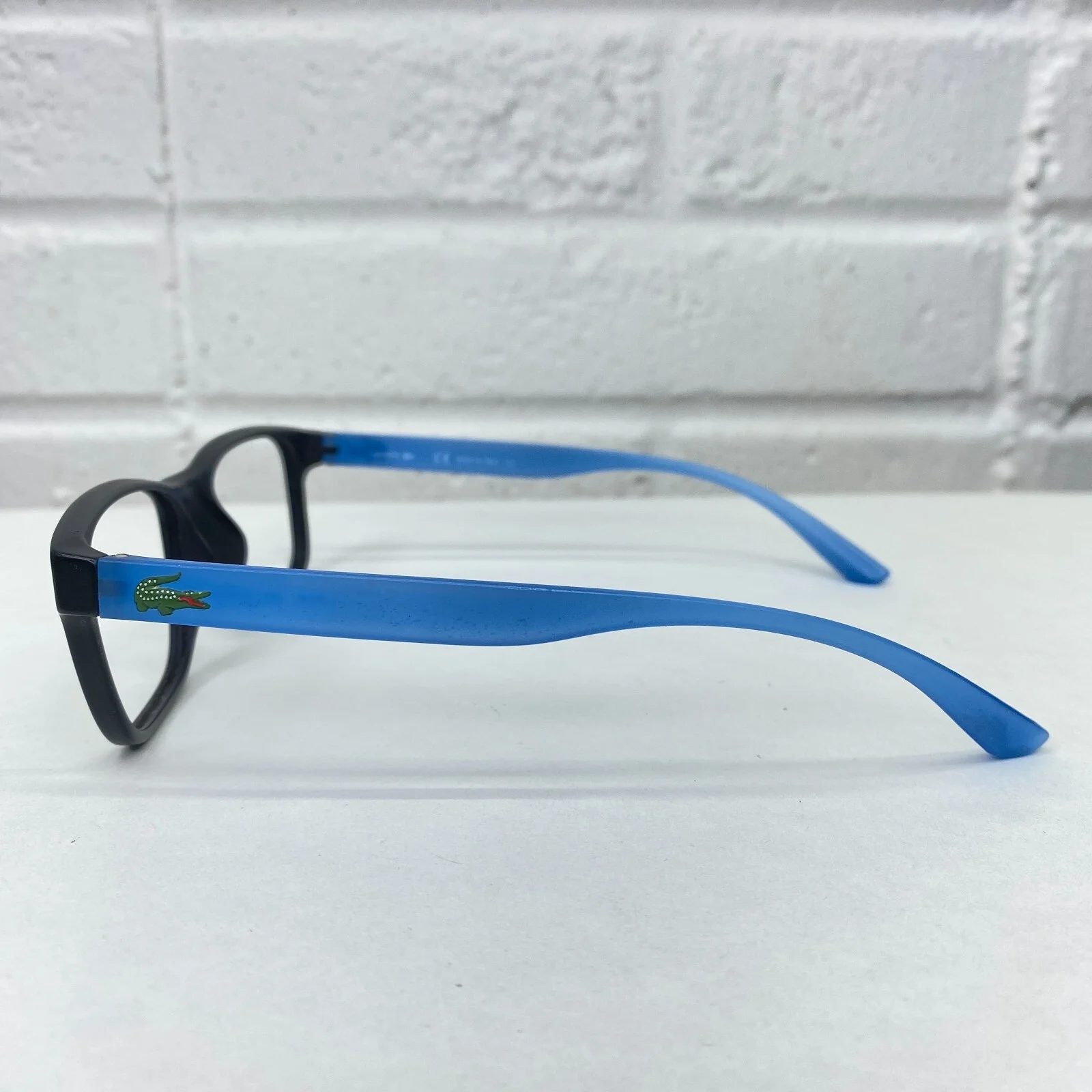 Lacoste Eyeglasses Frames Black Blue Womens Square L3804B 001 51-15-135 20331 2