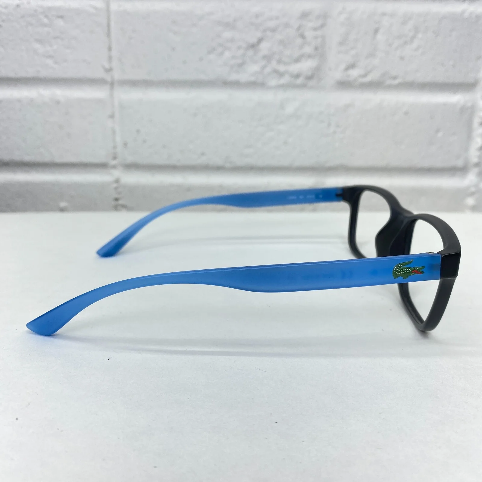 Lacoste Eyeglasses Frames Black Blue Womens Square L3804B 001 51-15-135 20331 4
