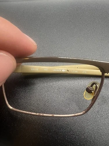 Lacoste Eyeglasses Frames L2146 parts Square 53-15-145 14906 2
