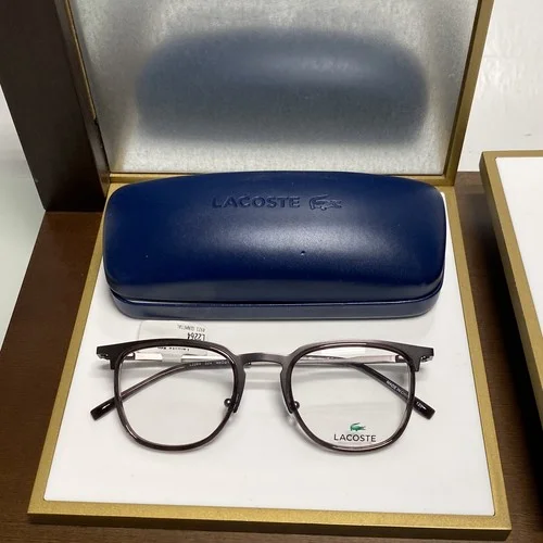 Lacoste Eyeglasses Frames L2264 024 Gunmetal Square 49-21-145
