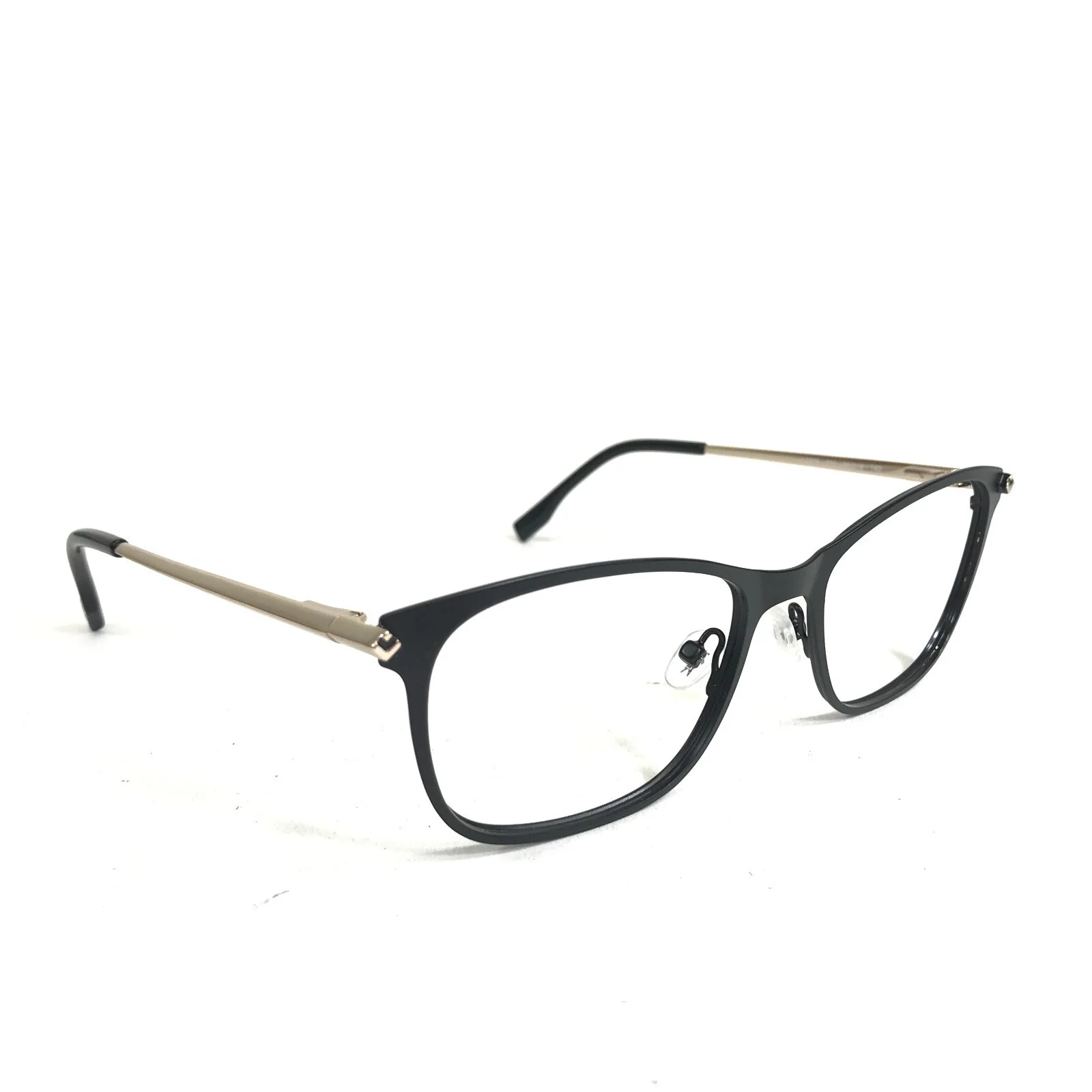 Lacoste Eyeglasses Frames L2276 001 Black Gold Cat Eye Full Rim 56-19-140 3