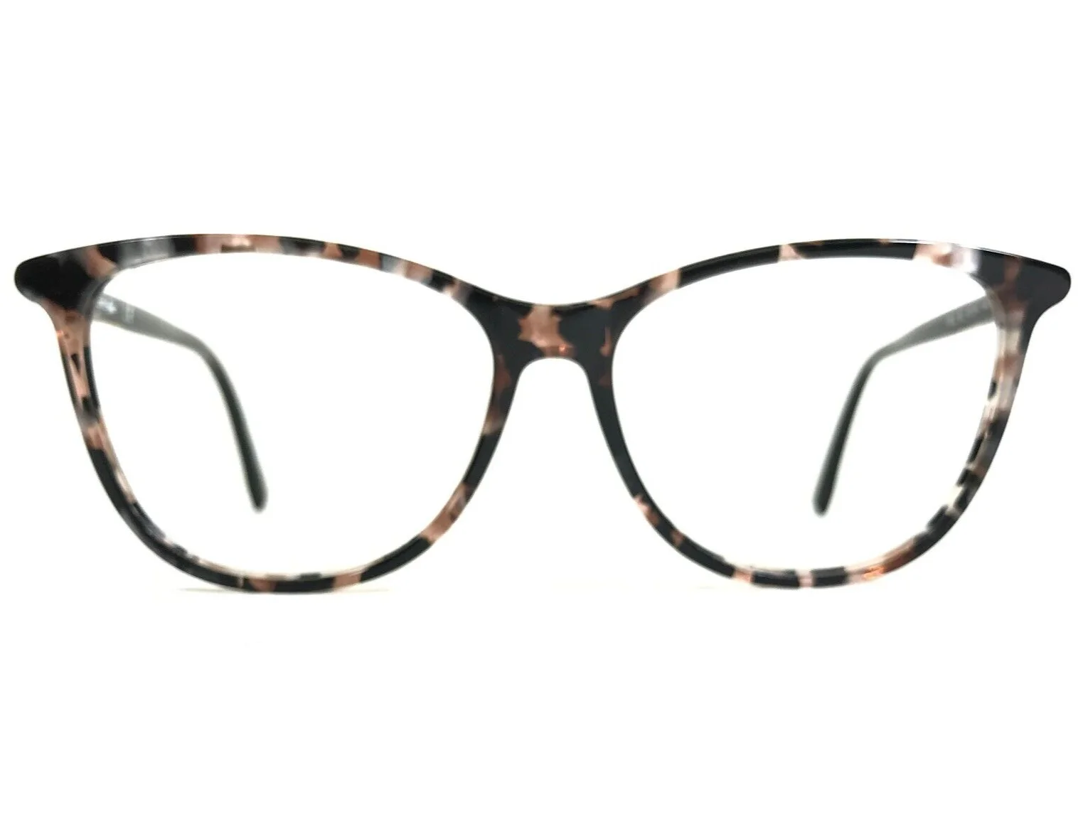 Lacoste Eyeglasses Frames L2822 002 Black Pink Tortoise Round Cat Eye 53-14-140