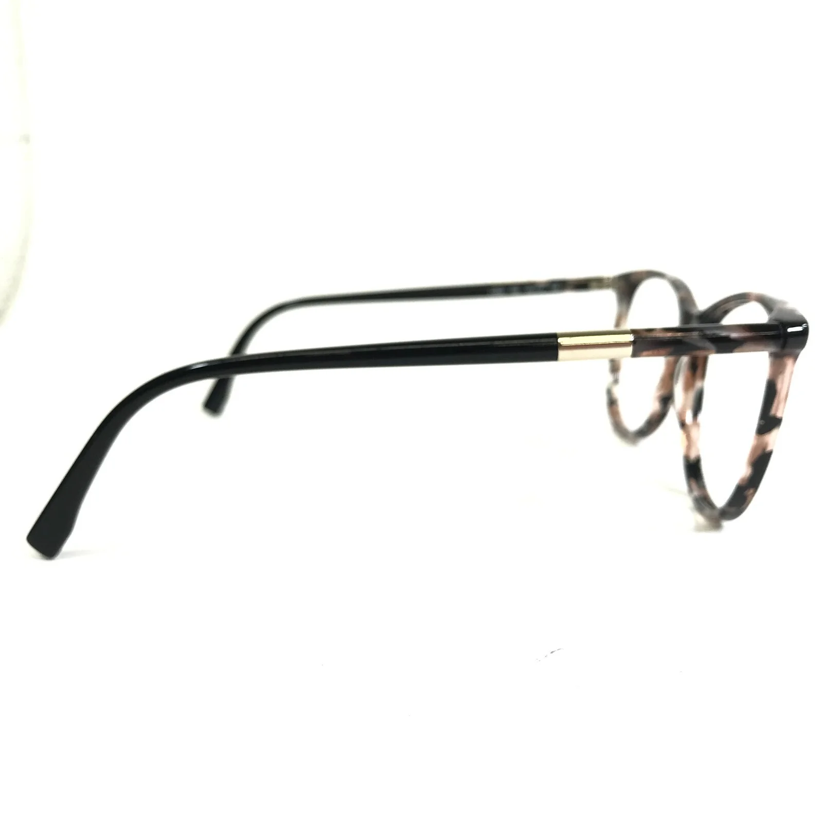 Lacoste Eyeglasses Frames L2822 002 Black Pink Tortoise Round Cat Eye 53-14-140 3