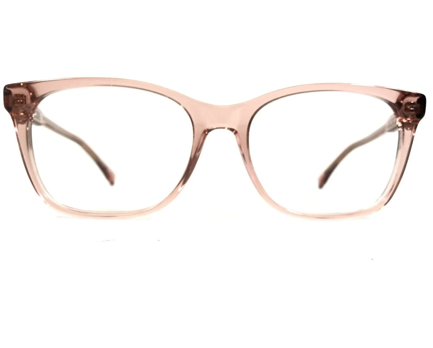 Lacoste Eyeglasses Frames L2870 662 Clear Pink Cat Eye Square Full Rim 54-17-140