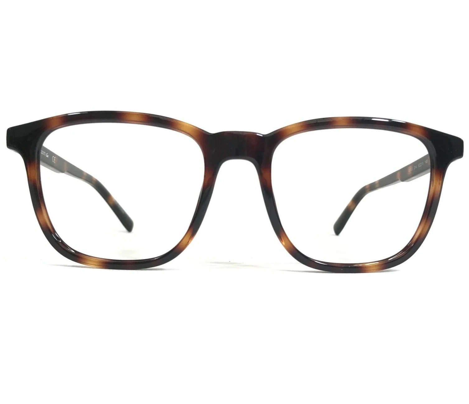 Lacoste Eyeglasses Frames L915S 214 Brown Tortoise Square Full Rim 53-19-145 2