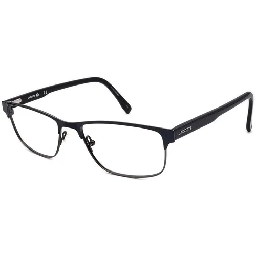 Lacoste Eyeglasses L2217 424 Sparkly Blue Browline Frame 54[]17 145 3