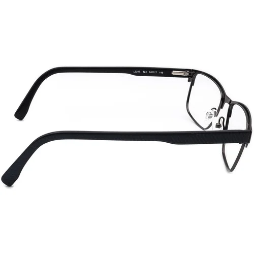 Lacoste Eyeglasses L2217 424 Sparkly Blue Browline Frame 54[]17 145 4