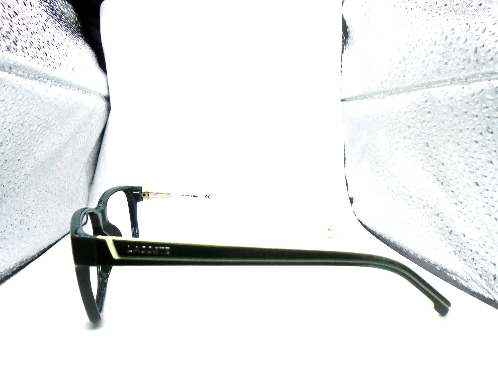 Lacoste L 2692 318 Green/White 54-17-145 Plastic Full Rim Mens Eyeglasses Frames 4
