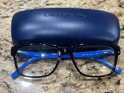 Lacoste L 2692 Black Blue 002 Eyeglasses Mens/Womens Frames NEW