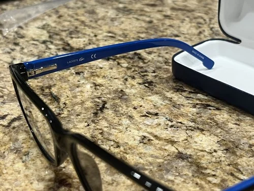 Lacoste L 2692 Black Blue 002 Eyeglasses Mens/Womens Frames NEW 4