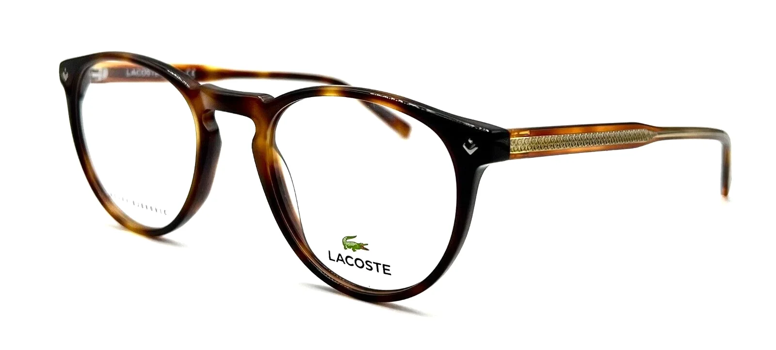 LACOSTE - L2601ND 218 50/20/145 BLONDE HAVANA TORTOISE NEW Authentic EYEGLASSES 2
