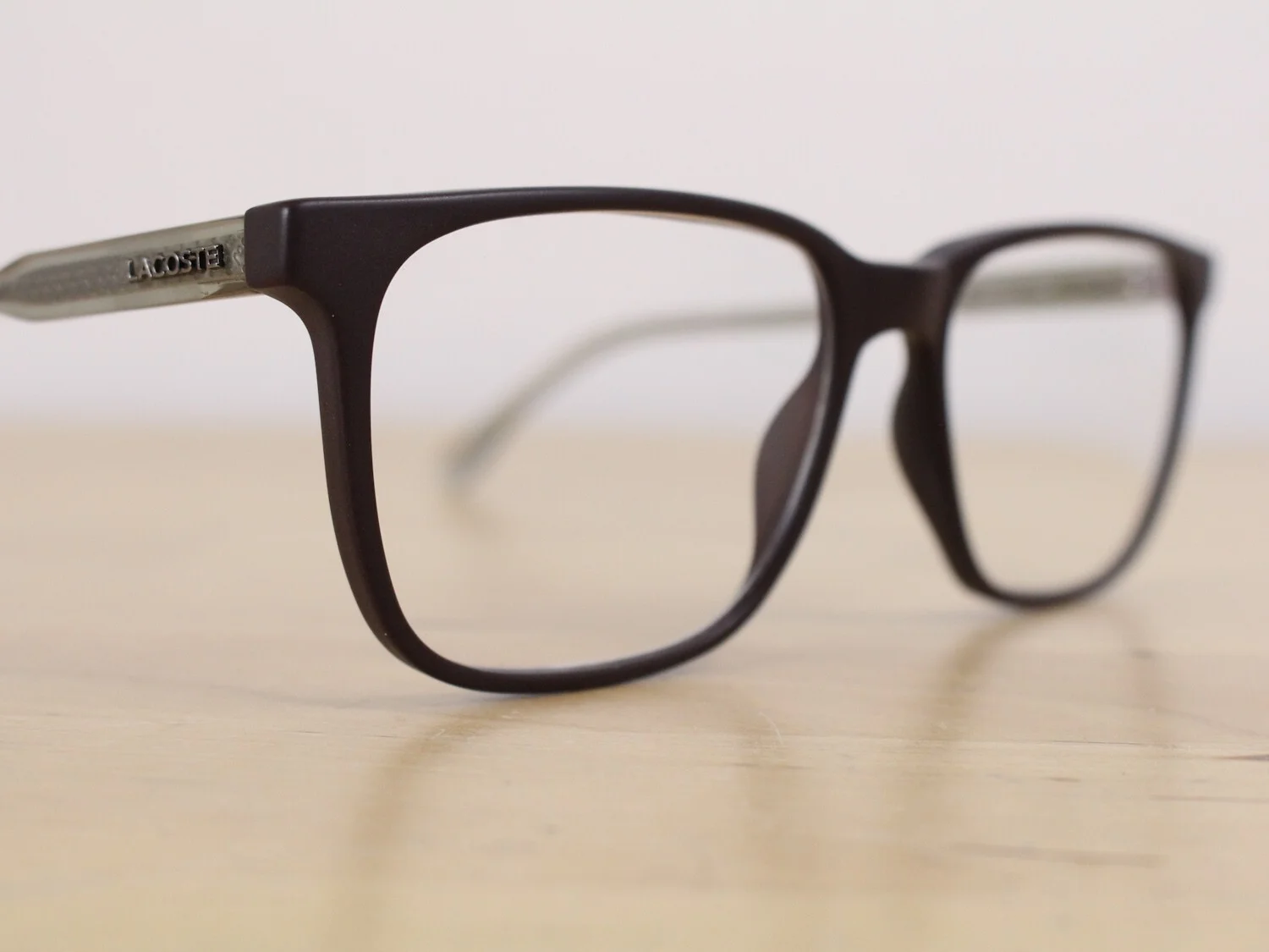 LACOSTE L2810 Square Eyeglass Frames Hearts Womens Matte Brown 55/17 145 Genuine 2