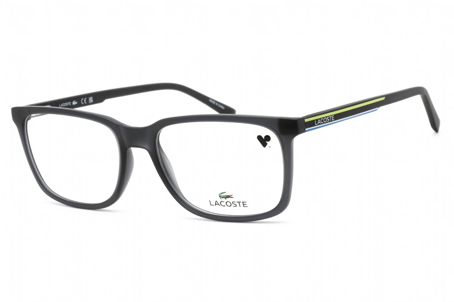 LACOSTE L2859-024-57 Eyeglasses Size 57mm 18mm 145mm grey Men
