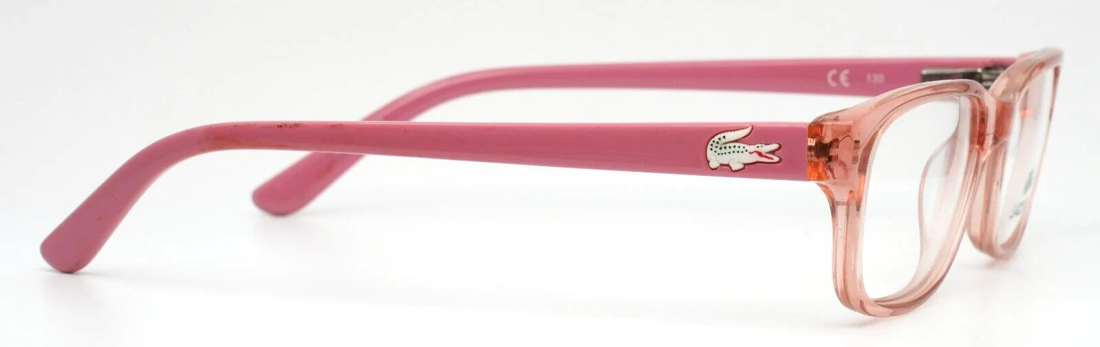 LACOSTE L3606 662 Rose Girls Kids Rectangle Full Rim Eyeglasses 47-16-130 B:29 4