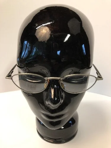 Lafont Eve 49 49-18-140 Eye Glasses M025 Silver Vintage French Designer Frames