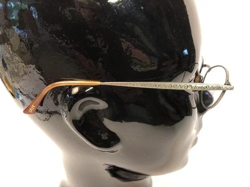 Lafont Eve 49 49-18-140 Eye Glasses M025 Silver Vintage French Designer Frames 2