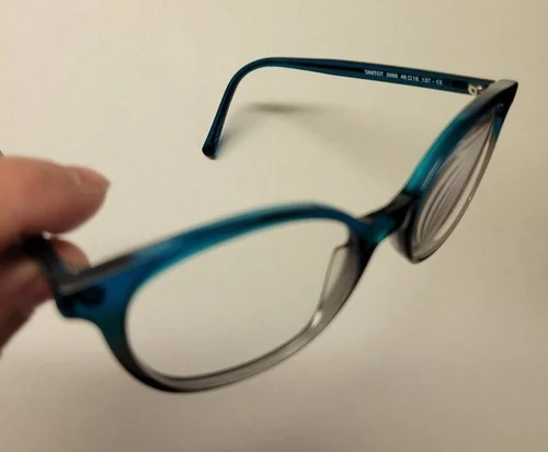 Lafont - Issy & La Eyeglasses Tantot 3068 Blue & Gray Frame France Discontinued 4