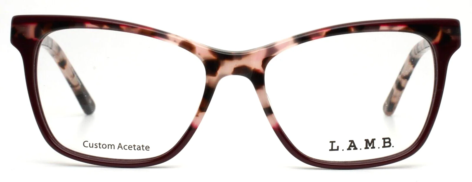 LAMB LA039 PNK Pink Womens Cat Eye Full Rim Eyeglasses 53-16-140 B:40 2